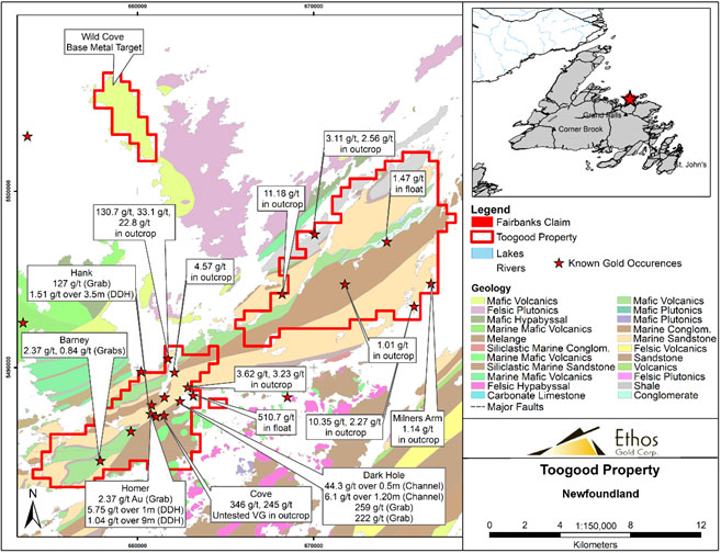 Toogood Property Map